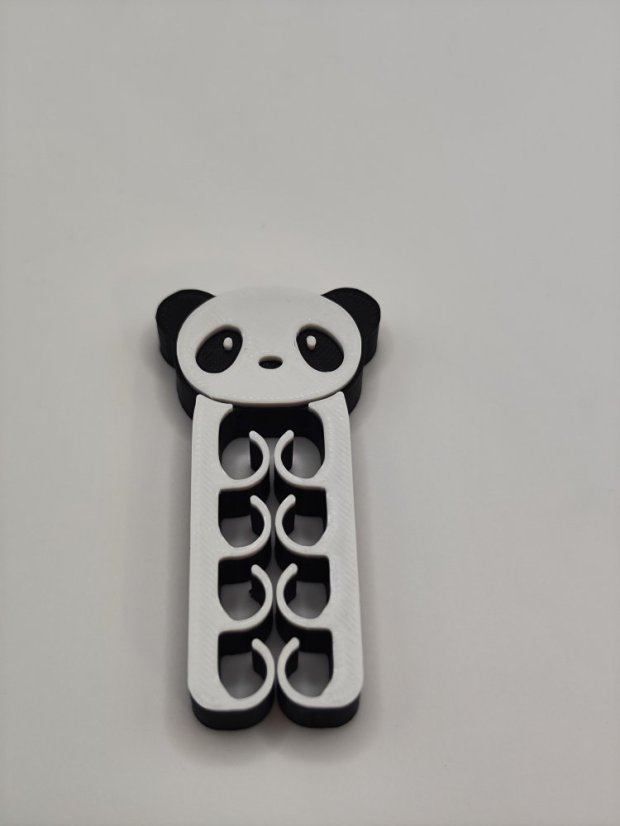 Spona na vrecká - Panda