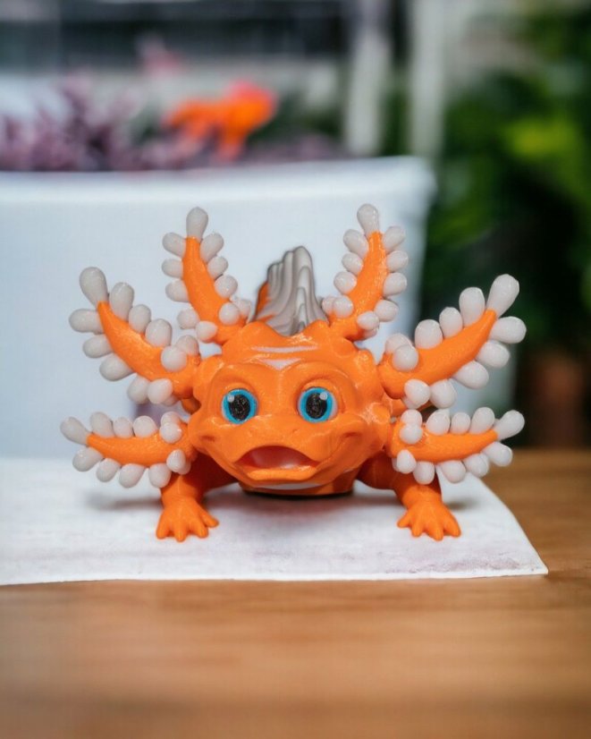 Velký pohyblivý axolotl - Dandy Candy
