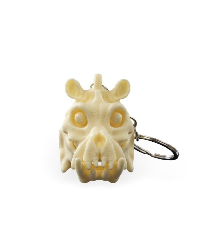 Breloc schelet animal - Hipopotam
