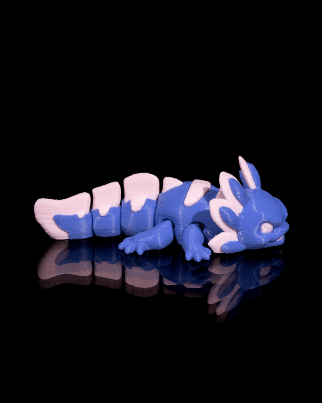 Baby axolotl - Velvet