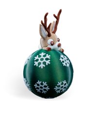 Lying Reindeer Christmas Ornament WB 2 05d7bbaa7e