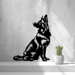 Nástěnná Dekorace (Wall Art) – "Německý Ovčák"