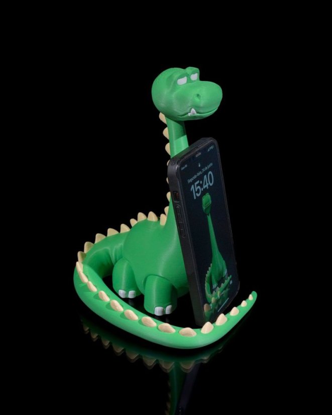 Držiak na telefón v tvare dinosaura