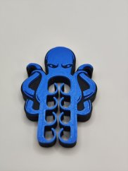 Spona na vrecká - Modrý Cthulhu