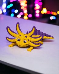 Velký pohyblivý axolotl - Banana Split