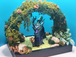Diorama Magický čínský drak