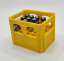 AAA battery organiser - yellow