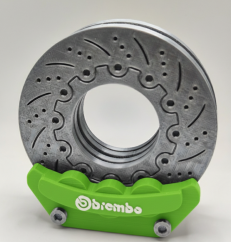 Podtácky - zelené brzdy