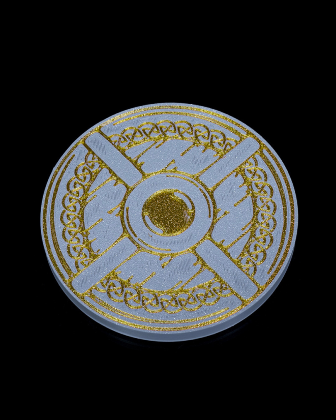 Dračí podtácky - Mosaz