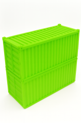 Organizér - Svetlozelený lodní kontajner