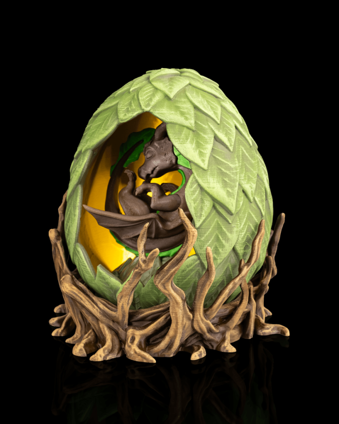 Stolní Lampa "Dračí Vejce - Wildroot"