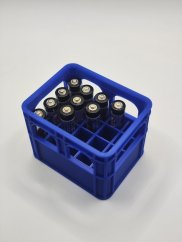 Organizér na AAA batérie - Modrý