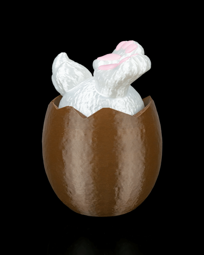 Dóza "Hups! Zajačik v čokoláde"  (maxi)