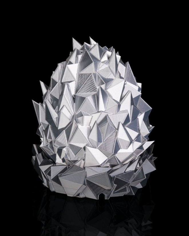 Stolná Lampa "Dračie Vajce - Ironscale"