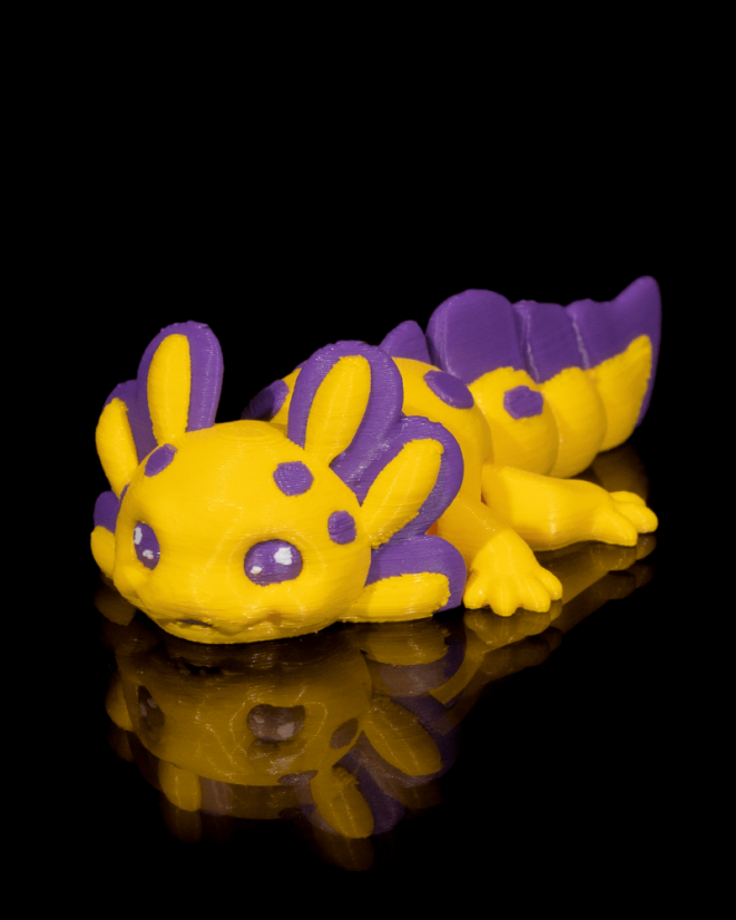 Baby axolotl - Split - Velikost: Maxi