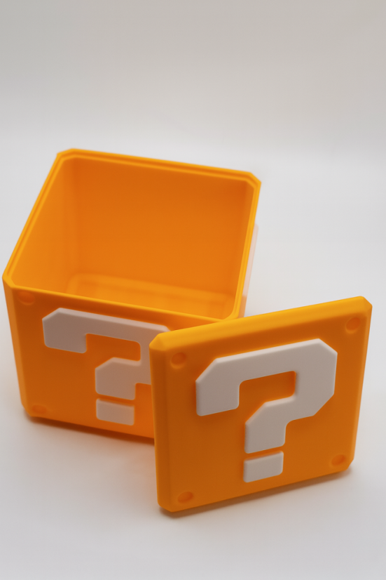 Mário box - oranžový - Veľkosť: Maxi