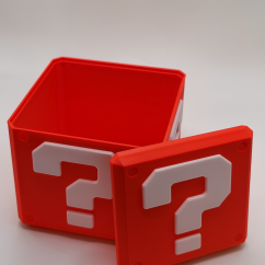 Mário box - červený