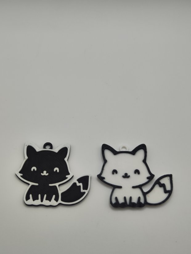 animal keyring - various types - Druh: Líštička