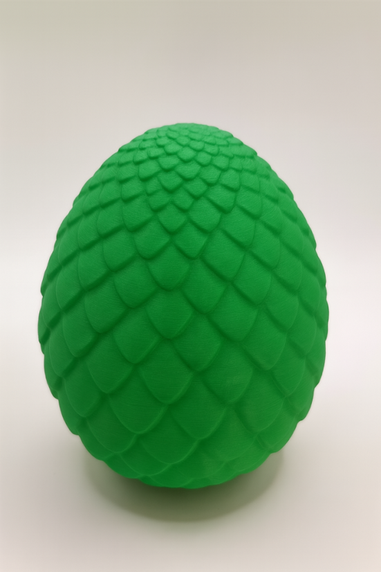 Dračí vejce - Zelené uzavíratelné - Velikost: Mini