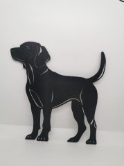 Nástěnná Dekorace (Wall Art) – "Věrný Labrador"