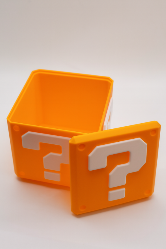 Mário box - oranžový - Velikost: Mini