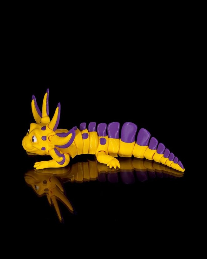 Velký pohyblivý axolotl - Banana Split