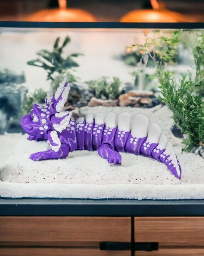 Velký pohyblivý axolotl - Berry Tart