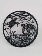 Nástěnná Dekorace (Wall Art) – "Mořské Želvy"