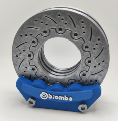 Podtácky - modré brzdy