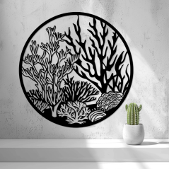 Nástěnná Dekorace (Wall Art) – "Mořský Korál"
