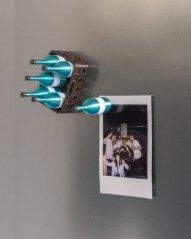 Sada Magnetek (6 ks) – "Mini Láhve Vína s Přepravkou"