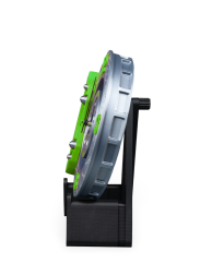 Hodiny - Brzdový kotúč (Zelená)