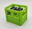 Organizér na AAA batérie - zelený
