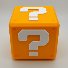 Mário box - oranžový