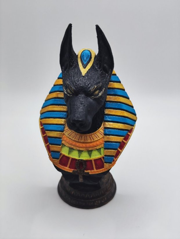 Anubis - Farebné vyobrazení