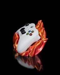 Ohnivý držák na gamepad - Xbox