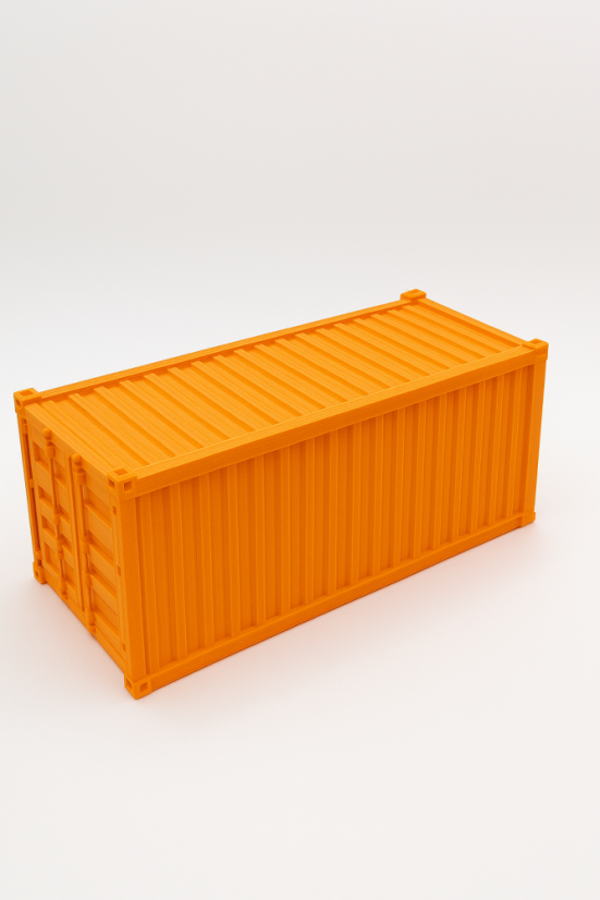 Organizér - Oranžový lodní kontejner - Velikost: Mini