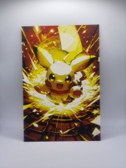 Pikachu na stenu