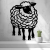 Nástěnná Dekorace (Wall Art) – "Ovečka"