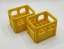 AAA battery organiser - yellow