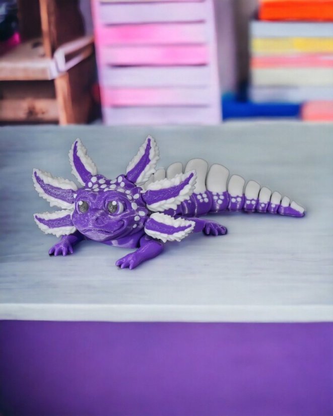 Velký pohyblivý axolotl - Berry Tart