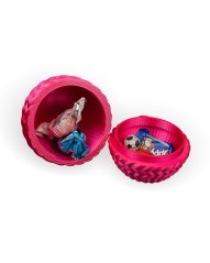 Dizajnová dóza „Pletené vajce“ - maxi