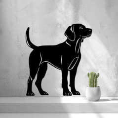 Nástěnná Dekorace (Wall Art) – "Věrný Labrador"