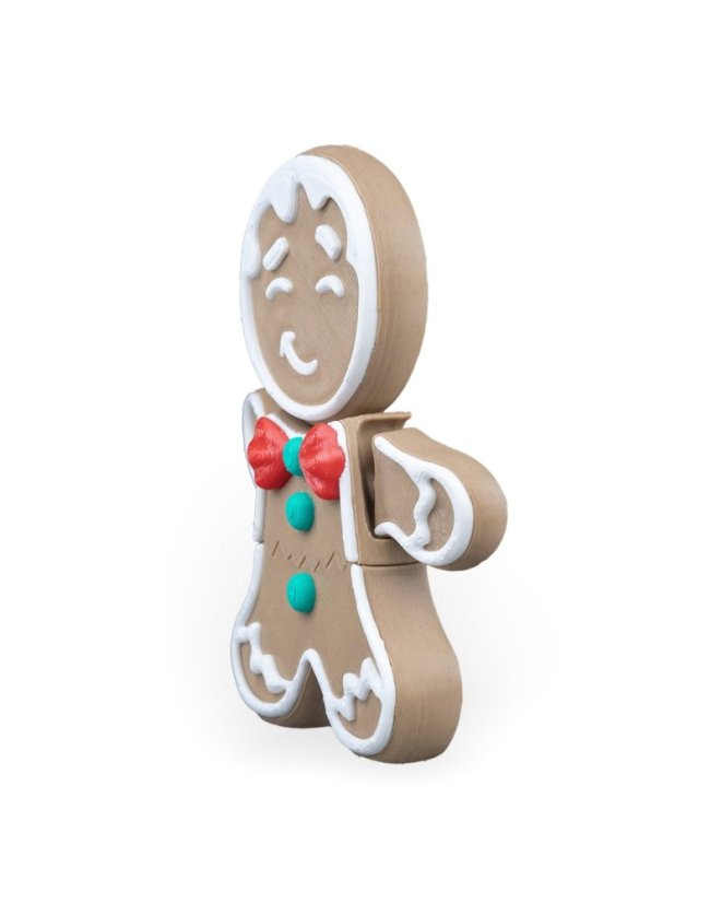 Mozgatható mézeskalács figura - Veľkosť: Mini