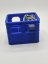 Organizator pentru baterii de 9V - albastru