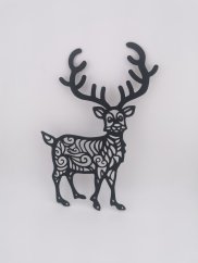 Nástenná Dekorácia (Wall Art) – "Ornamentálny Sob"