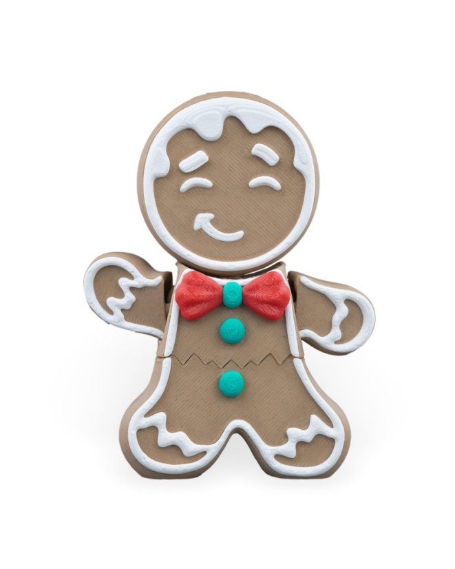 Mozgatható mézeskalács figura - Veľkosť: Mini