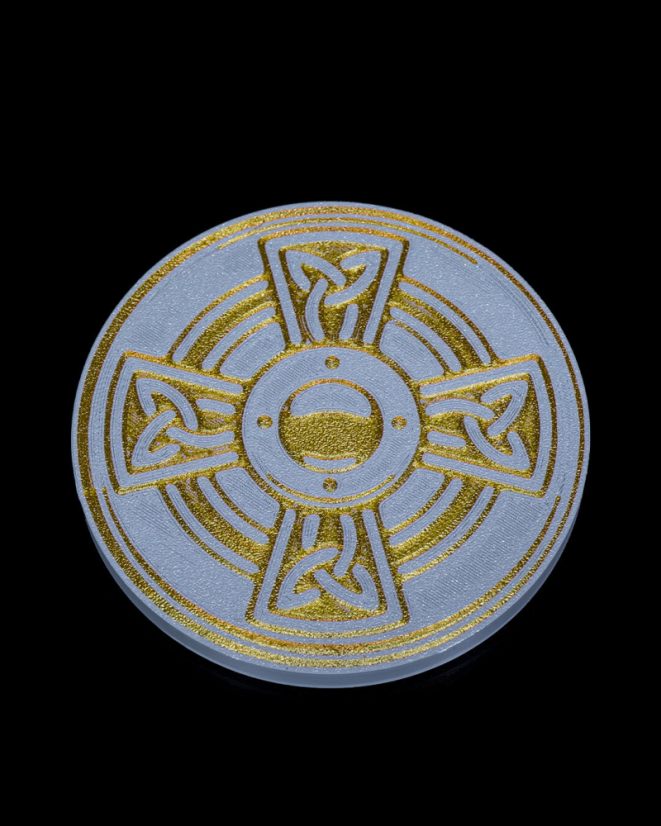 Dračí podtácky - Mosaz