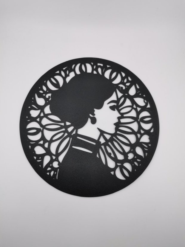 Nástěnná Dekorace (Wall Art) – "Elegantní Dáma"