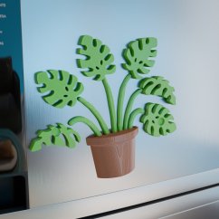 Monstera magnetky